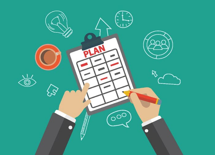 Lên kế hoạch và sắp xếp thời gian hợp lý