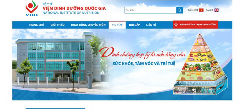 Dinh dưỡng và sức khỏe