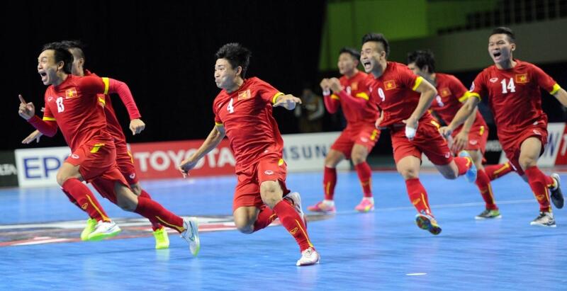 Đội tuyển Futsal Việt Nam lọt vào vòng 1/8 World Cup 2016