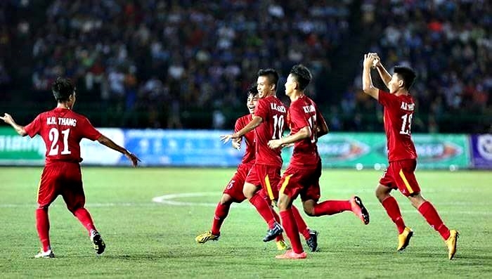 Đội tuyển bóng đá U16 lọt vào tứ kết U16 Châu Á