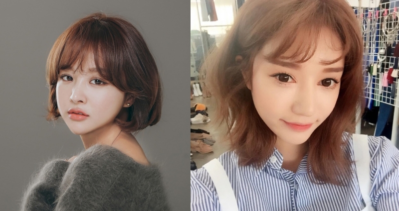 Kiểu tóc mái thưa