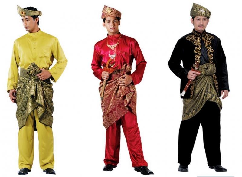 Đàn ông mặc đồ màu hồng và cam